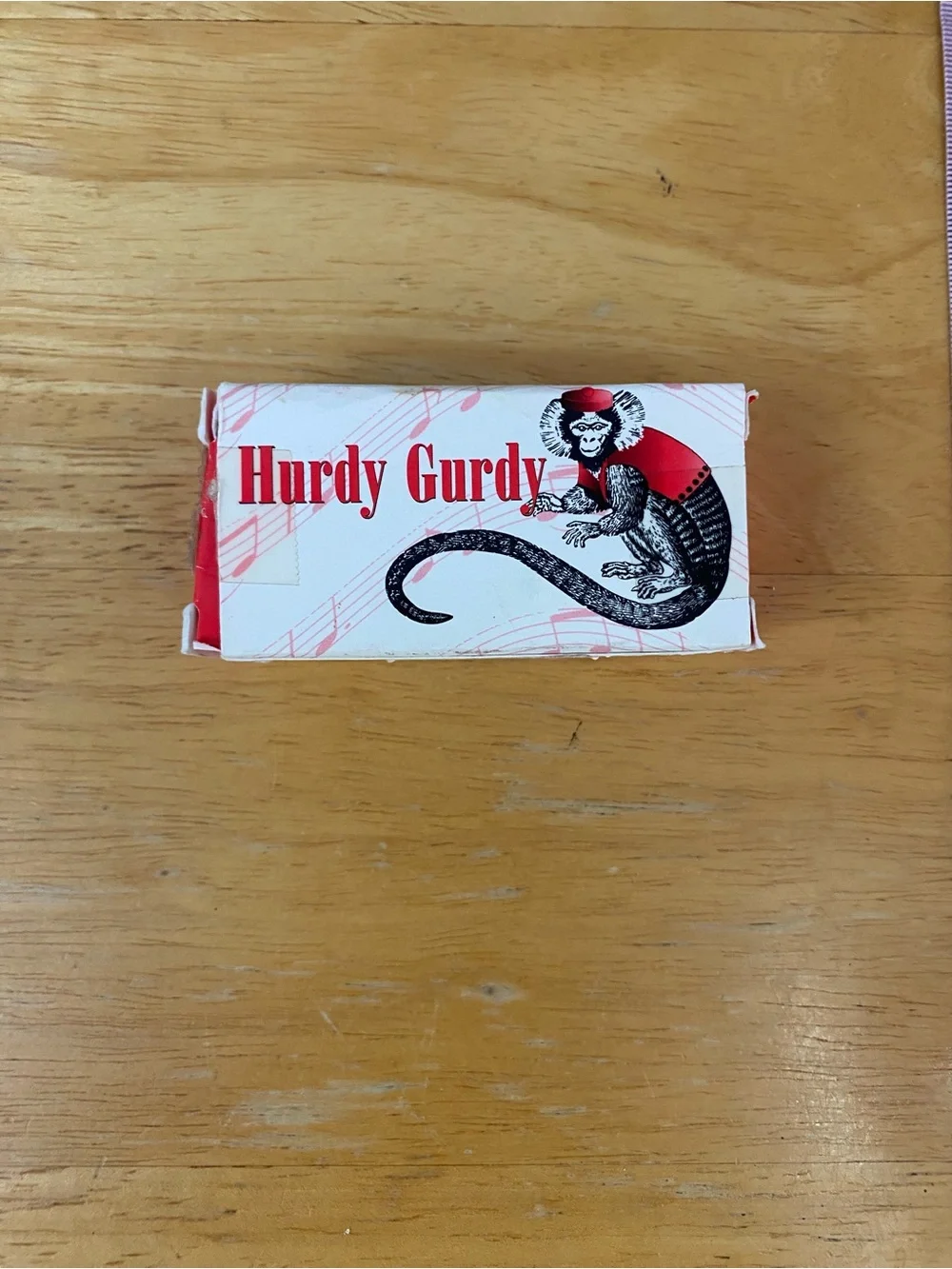 Hurdy Gurdy miniature music box Musical Toy